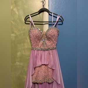 Blush Pink Stoned GiGi fun fashion/ gown